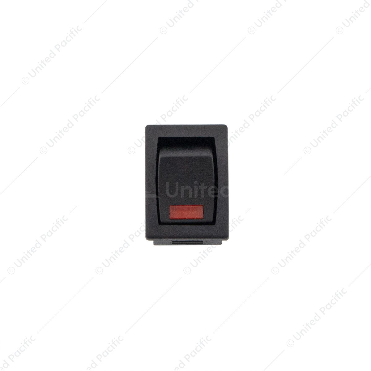 Black Miniature LED Rocker 10 Amp 12V S.P.S.T. On/Off 1 Pc.