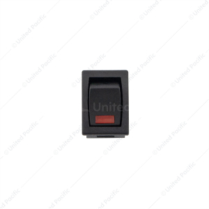 Black Miniature LED Rocker 10 Amp 12V S.P.S.T. On/Off 1 Pc.