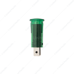 Green Warning Light 16 Amp 12V w/2 Lucar Terminals, 1 Pc.