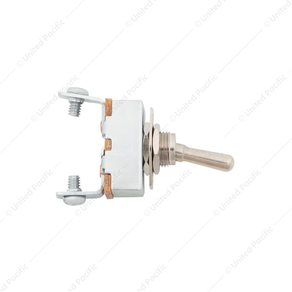 Heavy Duty All Metal Toggle w/ 2 Screw Terminals 20 Amp 12V S.P.S.T. On/Off 1 Pc.