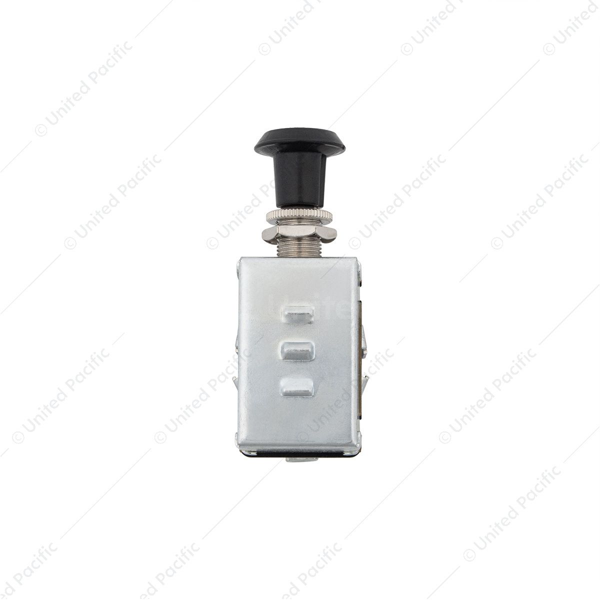 16 Amp 12V Universal HD Off/On/On Fused Push-Pull Switch w/ 1/2" Mounting Stem, 1 Pc.