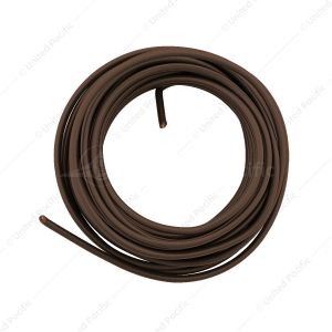 Primary Wire - Rated 80°C 14 AWG, Brown 15 Ft.