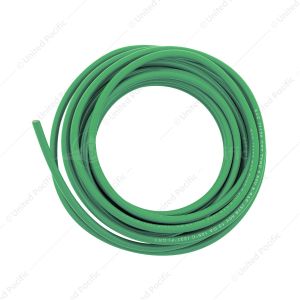 Primary Wire - Rated 80°C 12 AWG, Green 12 Ft.