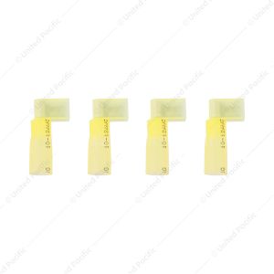 12-10 .250 Tab Yellow CS FI FM Flag Terminal (10-Pack)