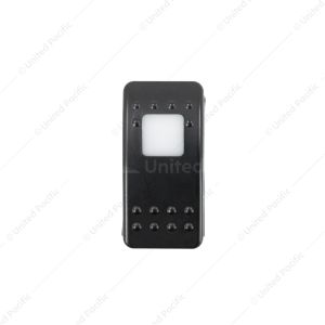 Green LED SPST On/Off Rocker Switch (Carling Style) 1 Pc