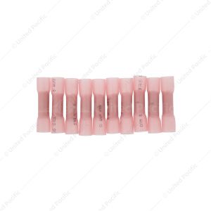 8 AWG Red Crimp & Heat Shrink Seal Butt Connector (10-Pack)