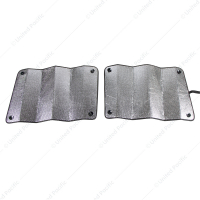 Windshield Sunshade For Peterbilt 389 (2008-2019), 388 (2008-2015), 386 (2005-2015), & 384 (2007-201