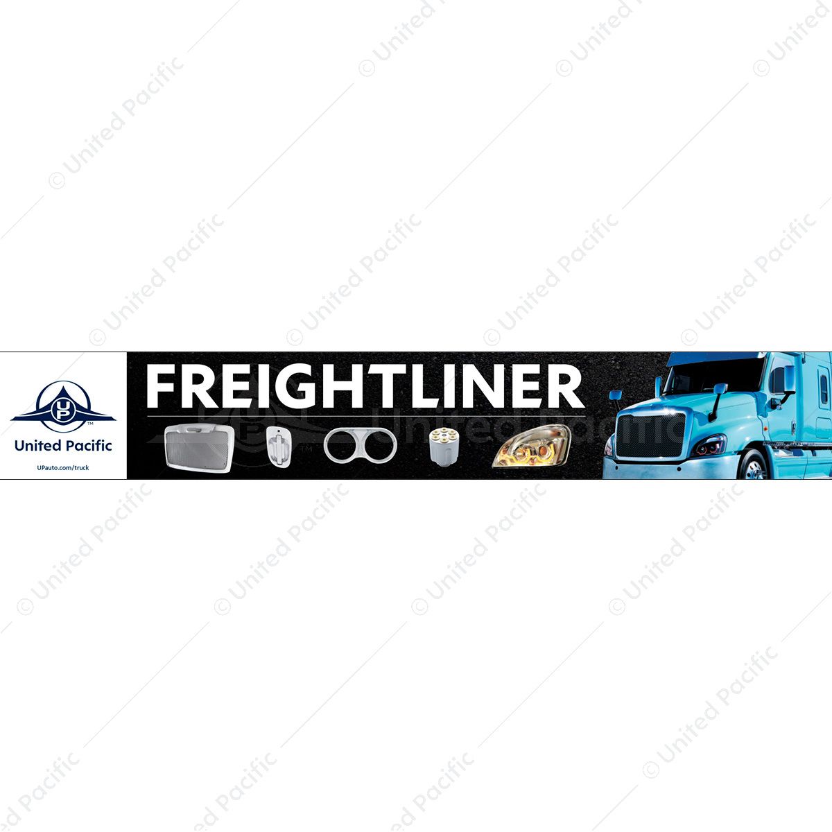 46" X 7" Freightliner Header Sign