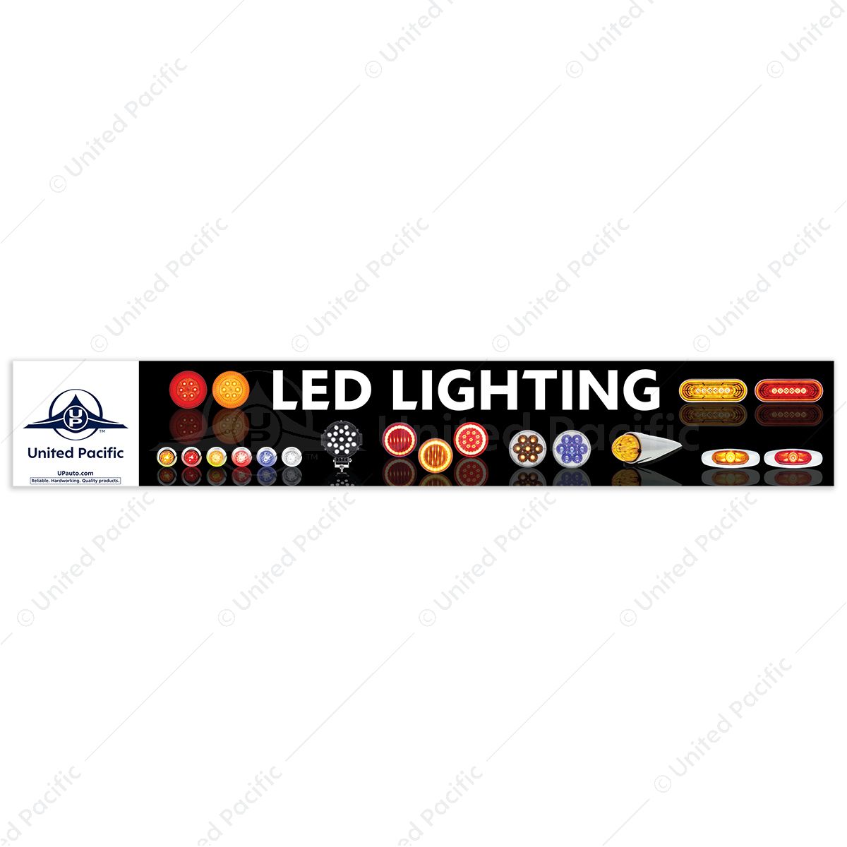 46" X 7" LED Header Sign