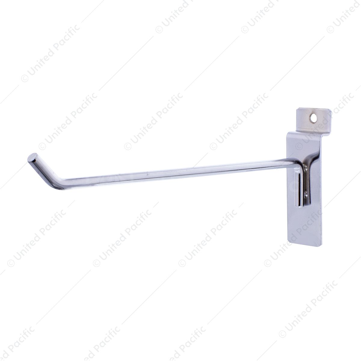 Chrome 8" Slatwall Hook