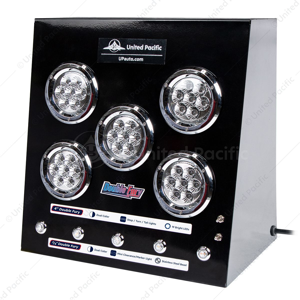 Display For 4" And 3/4" Double Fury Light