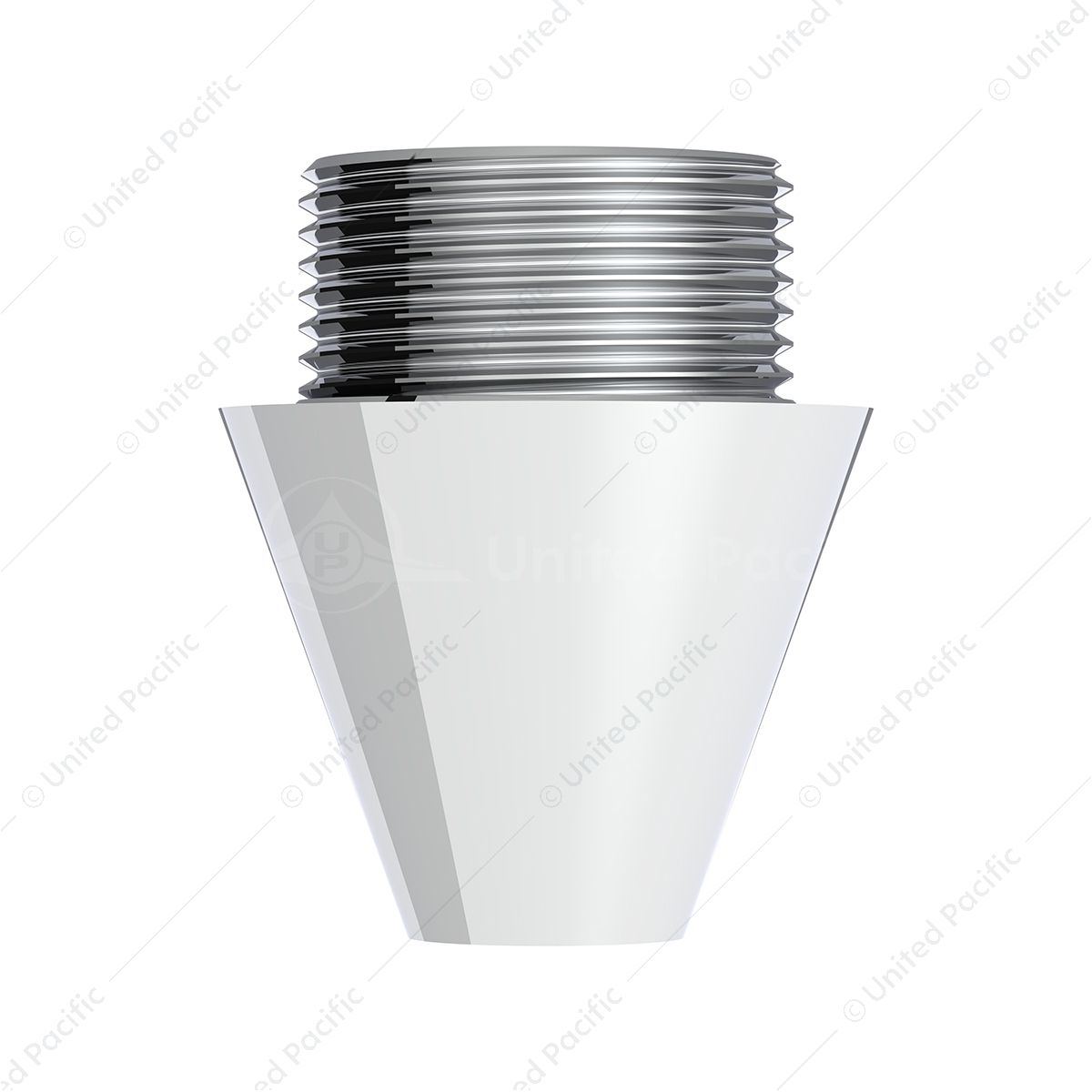 Chrome Aluminum M30X3.5 Male To 3/8"-16 Female Beer Tap Adapter