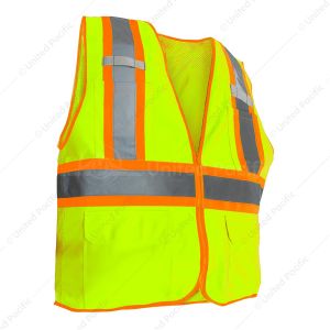 RigGear High Visibility Reflective Yellow Safety Vest-XX Large
