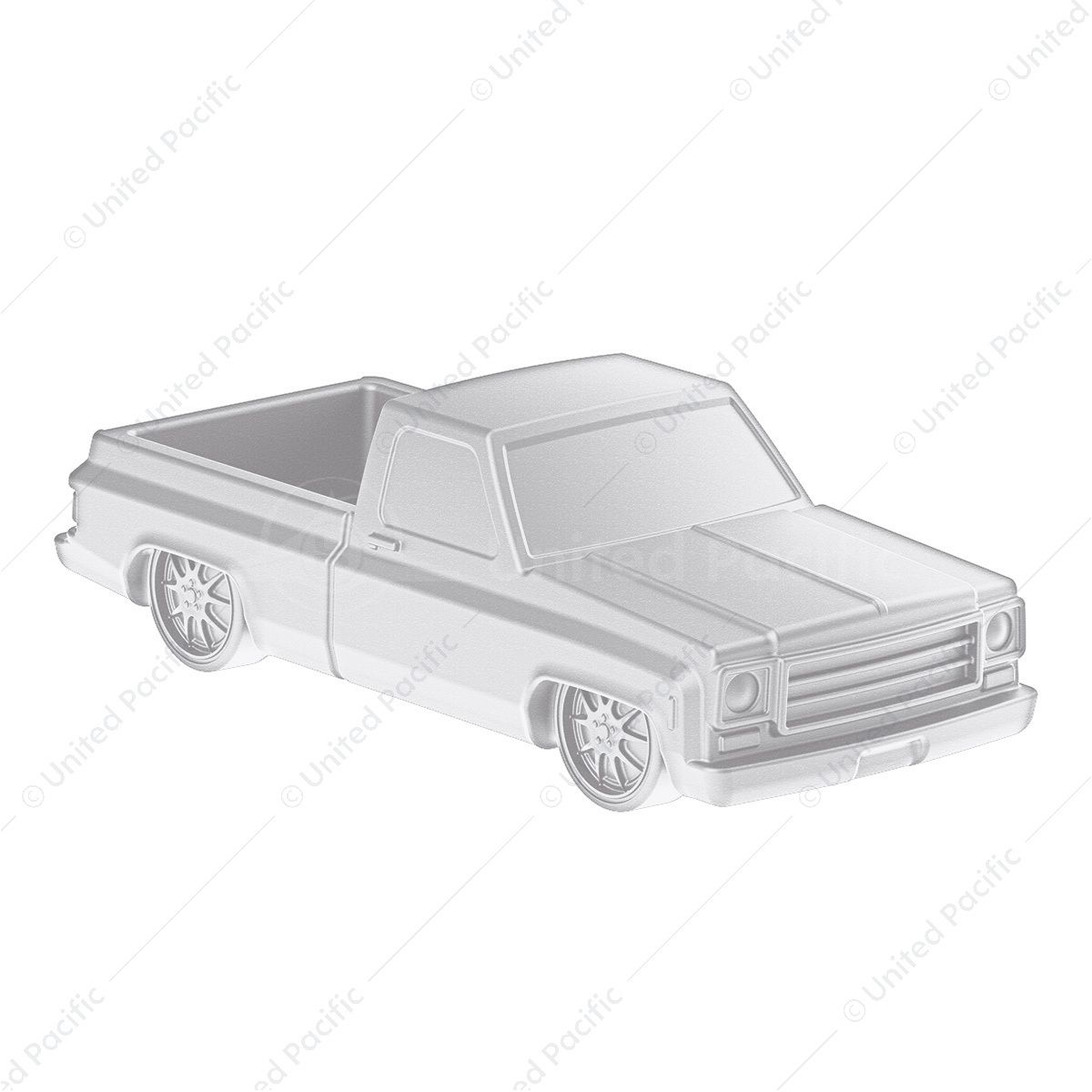 Solid Die-Cast 1973-1987 Chevrolet Truck Style Paper Weight-Pearl White