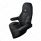 Riggear Napa Faux Leather Seat Cover Set For 2008-2025 Freightliner Cascadia-Black