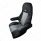 Riggear Napa Faux Leather Seat Cover Set For 2008-2025 Freightliner Cascadia-Gray