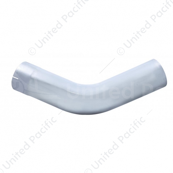Aluminized 45 Degree Exhaust Expanded Elbow, 6" I.D. To 6" O.D. - 15" X 15"