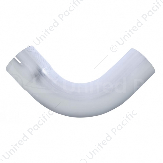 Aluminized 90 Degree Exhaust Expanded Elbow, 4" I.D. To 4" O.D. - 12" X 12"