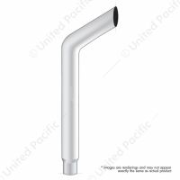 8" Bull Reduce To 5" OD Bottom Exhaust - 36" L