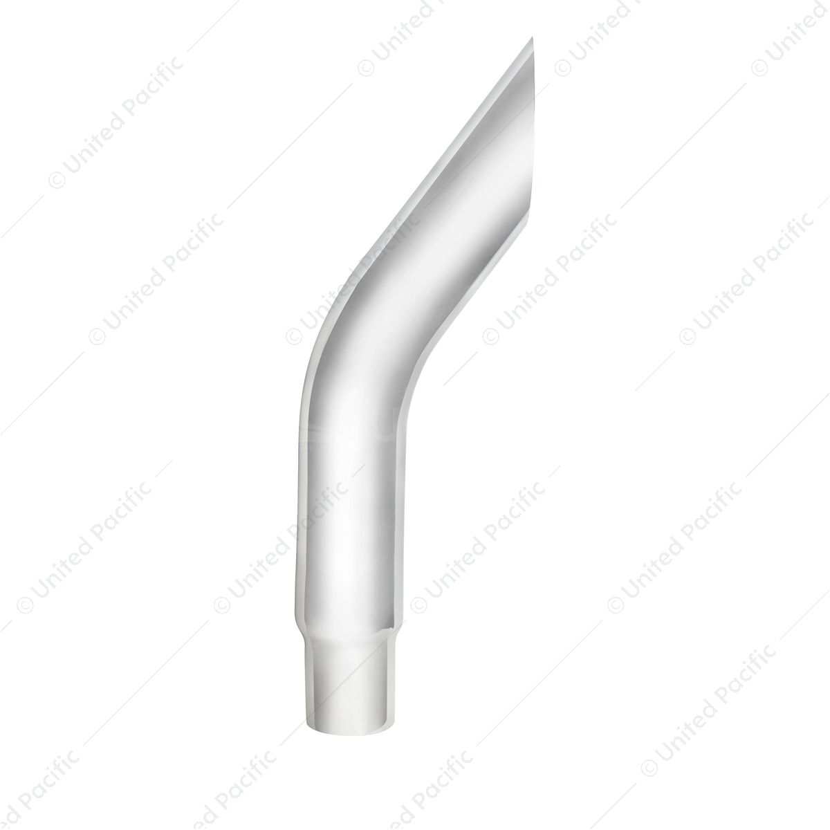 6" Bull Reduce To 5" OD Bottom Exhaust - 72" L