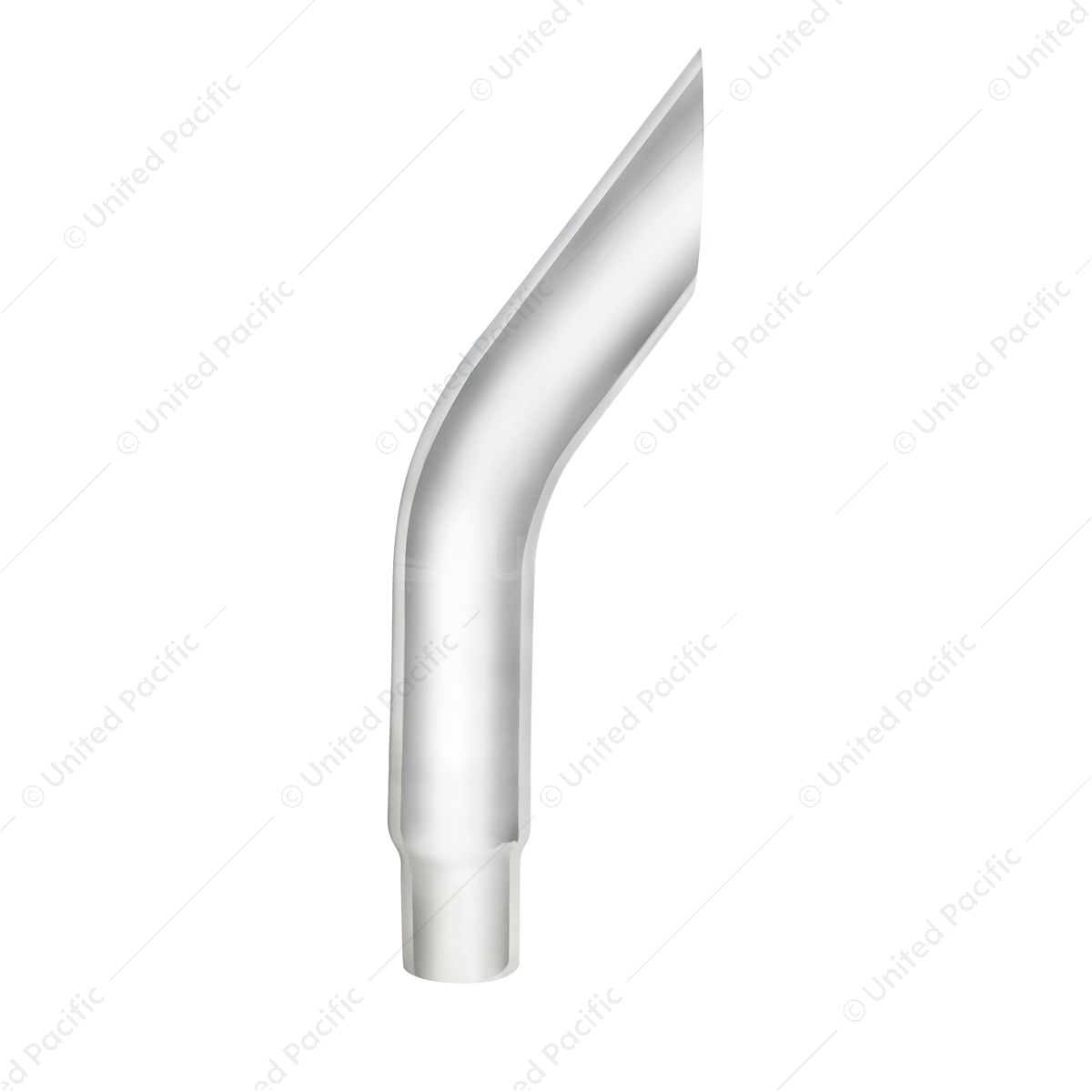 6" Bull Reduce To 5" OD Bottom Exhaust - 84" L