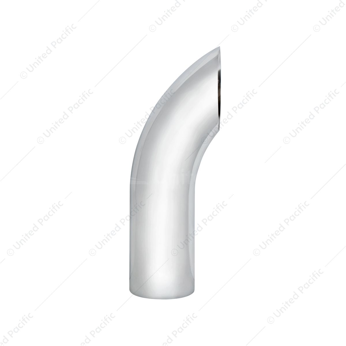 5" Curved Plain Bottom Exhaust - 24" L
