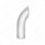 5" Curved Plain Bottom Exhaust - 24" L