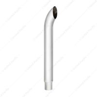 6" Curved Reduce To 5" O.D. Bottom Exhaust - 108" L