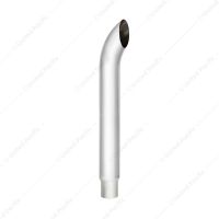 6" Curved Reduce To 5" O.D. Bottom Exhaust - 72" L
