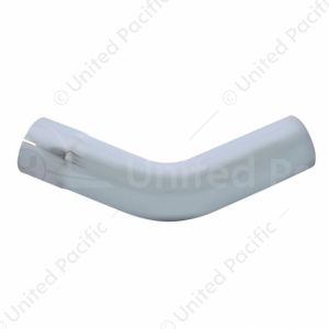 Chrome 45 Degree Exhaust Inside To Outside Diameter Expansion Elbow