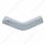 Chrome 45 Degree Exhaust Expanded Elbow, 5" I.D. To 5" O.D. - 12" X 12"