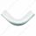 Chrome 90 Degree Exhaust Expanded Elbow, 5" I.D. To 5" O.D. - 18" X 18"