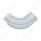 Chrome 90 Degree Exhaust Elbow, Reduce 6" O.D. To 5" O.D. - 13" X 13"