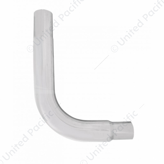 Chrome 90 Degree Exhaust Elbow, Reduce 6" O.D To 5" O.D. - 35" X 24"