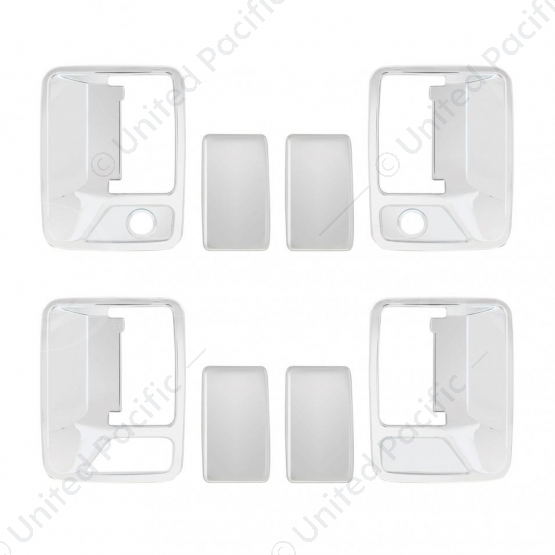 Ford Super Duty Chrome Door Handle Cover Set - 4 Door
