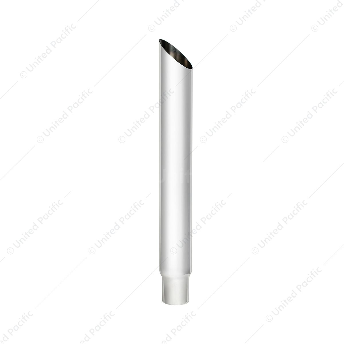 6" Mitred Reduce To 5" O.D. Bottom Exhaust - 48" L