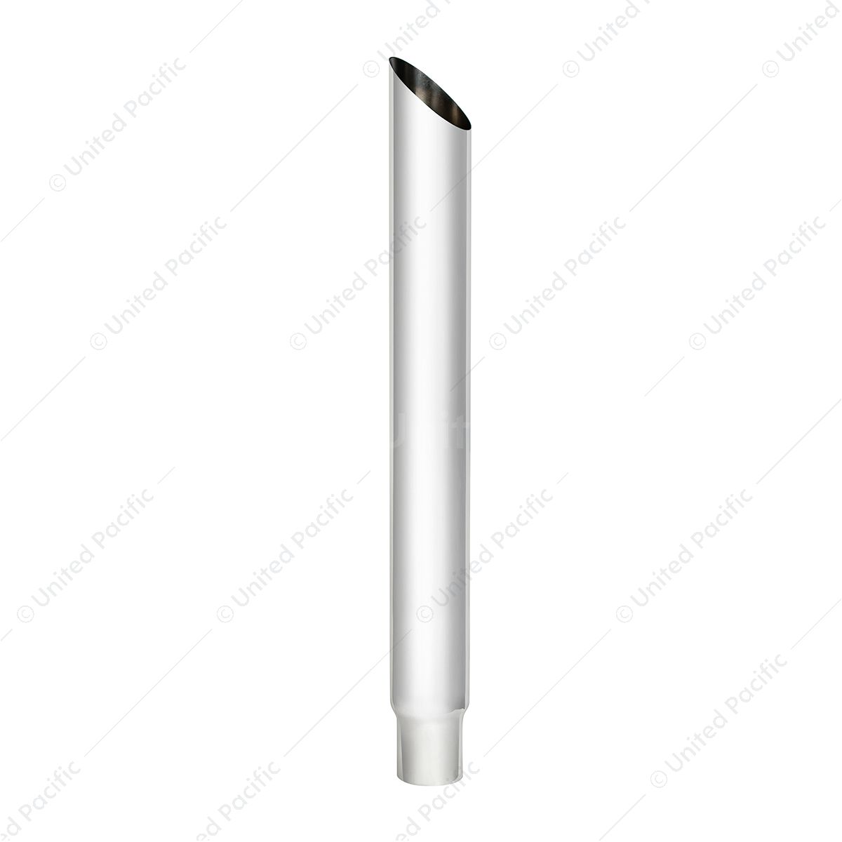 6" Mitred Reduce To 5" O.D. Bottom Exhaust - 96" L