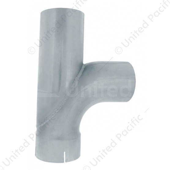 Universal Aluminized 5" Y Pipe - 11-1/2" W X 16-1/4" L