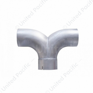 Universal Aluminized 5" Y Pipe - 16" W X 11" L