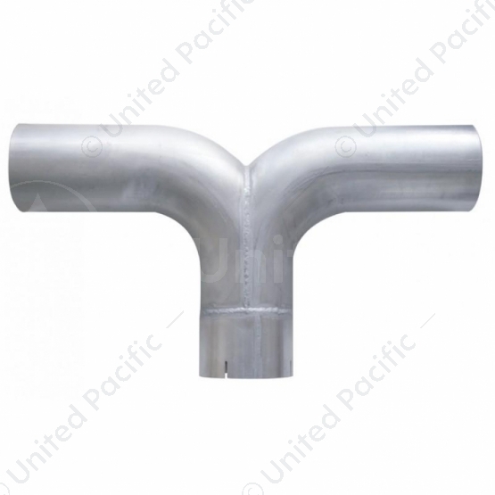 Universal Aluminized 5" Y Pipe - 25" W X 14" L