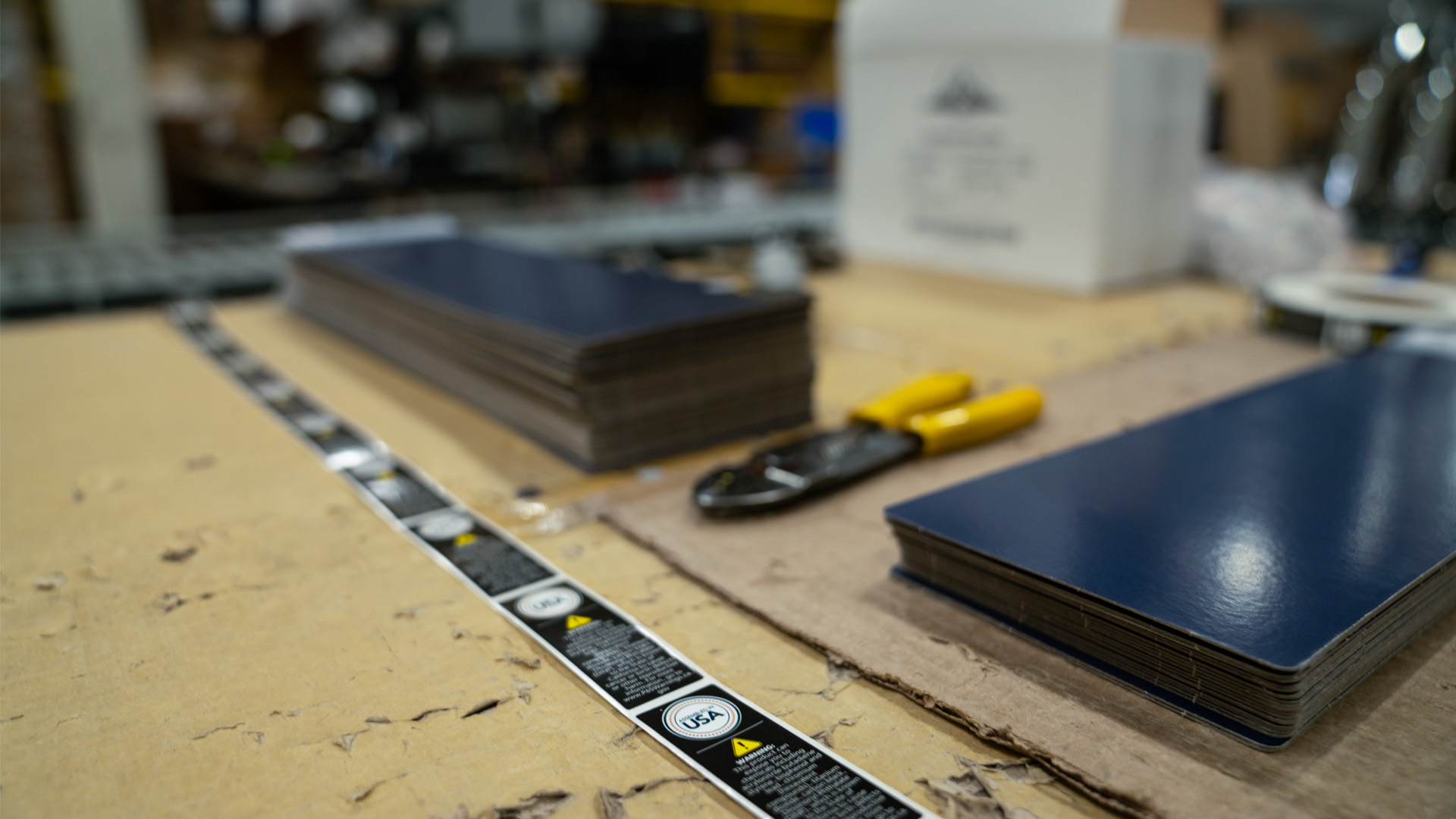 Assembled In USA Labels