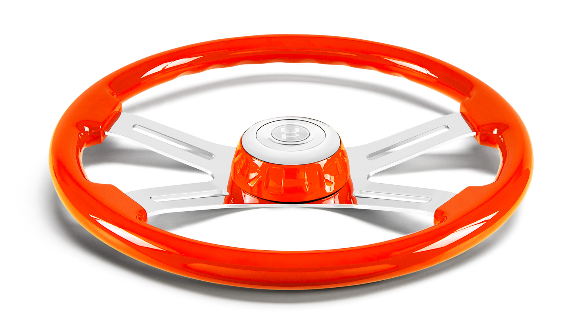 Orange Candy Color Steering Wheel