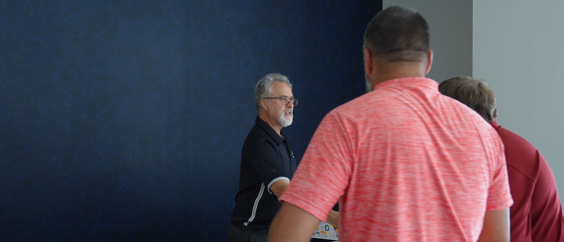 Banner - United Pacific Employee Greeting Customers