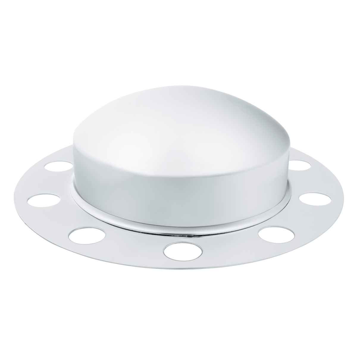 Front Axle Cover Hub Cover Only - Chrome
