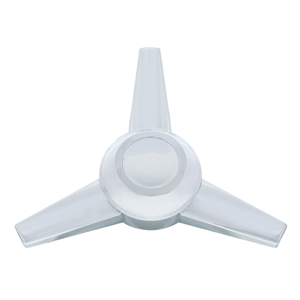 Chrome Plastic 3 Extra Large Straight Bar Spinner Only