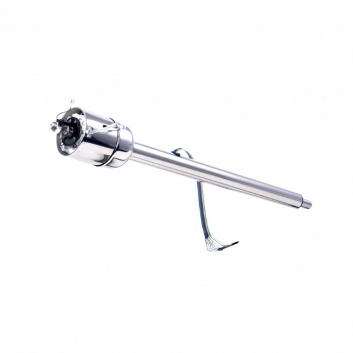 30" Long, Polished Stainless Steel "Bella" Series Roadster Tilt Steering Column