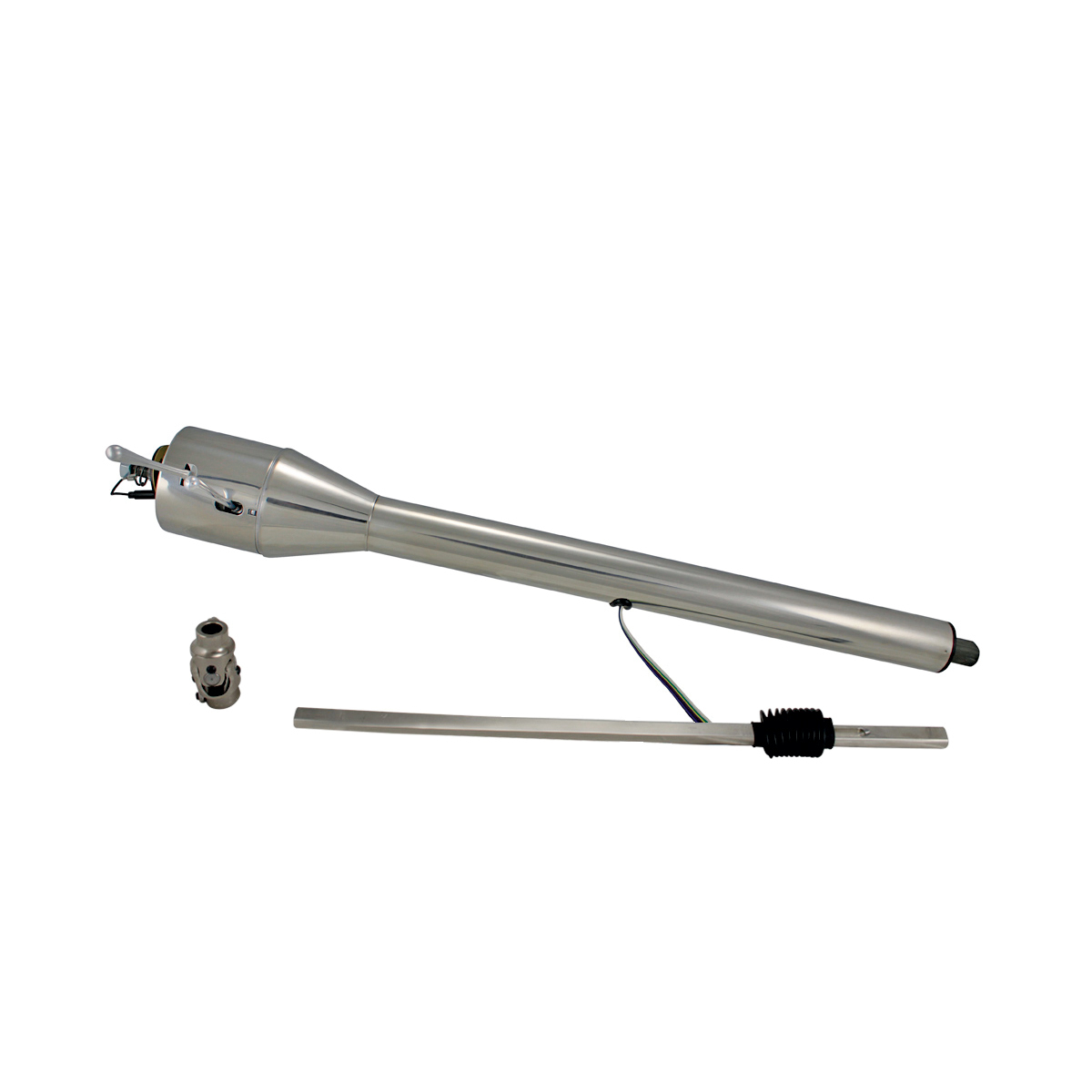 Polished Stainless Steel Floor Shift Tilt Column For 1960-66 Chevy & GMC Truck