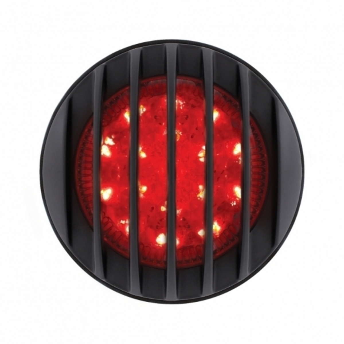 17 LED 1937 Ford Car Style Tail Light With Black Grille Style Flush Mount