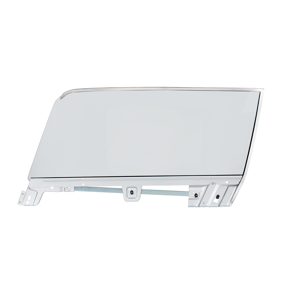 Complete Clear Door Glass Assembly For 1967-68 Ford Mustang Coupe - L/H