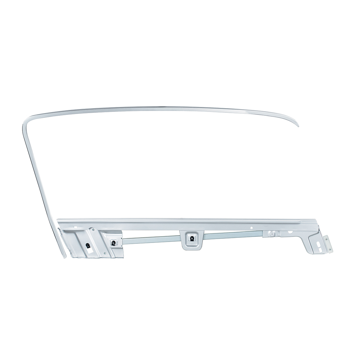 Door Glass Frame Kit For 1967-68 Ford Mustang Fastback - R/H
